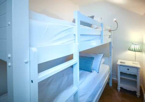 Bedroom #3 at Corner Cottage, Trevarren