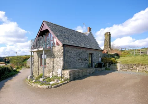 Countryside View, a cosy barn conversion, is surrounded by lush patchwork countryside in an enviable hilltop location