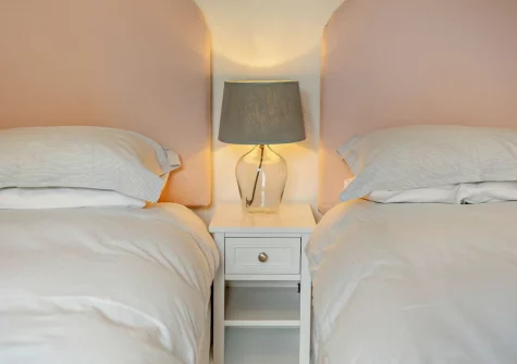 Bedroom #2 at Court Barton Farm, South Huish