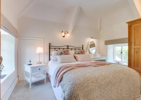 Bedroom #2 at Court Cottage, Berrynarbor