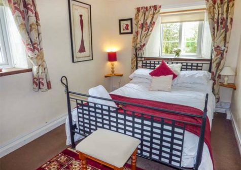 Bedroom #1 at Court Cottage, Holsworthy