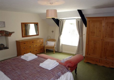 Bedroom #1 at Cousham Cottage, Cawsand