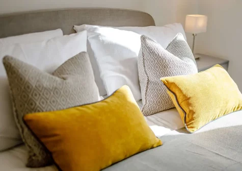 Bedroom #1 at Cove View, Porthtowan