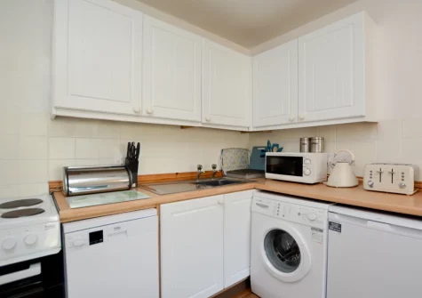 The kitchen at Coverack Cottage, St Keverne