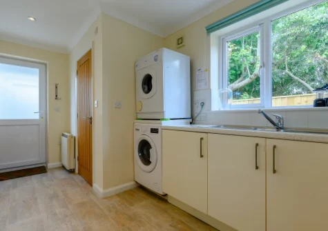 The utility room at Cowries, Constantine Bay