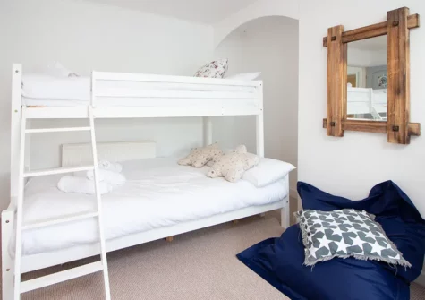 Bedroom #3 at Crab Shack Apartments, Teignmouth