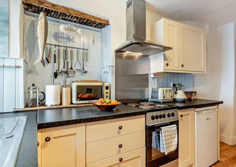 The kitchen at Crabapple, Appledore