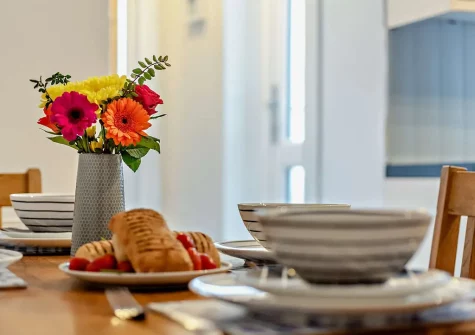 The dining area at Crabapple, Appledore