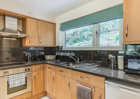The kitchen at Creekside, Little Petherick