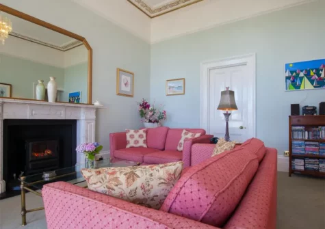 The living area at Crescent Lookout, Torquay