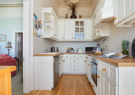 The kitchen at Crescent Lookout, Torquay