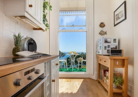 The kitchen at Crescent Lookout, Torquay