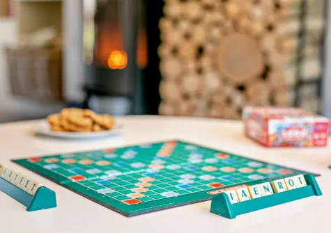 The living area at Crigmorrick, Trevone