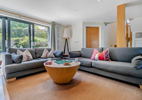 The living area at Crigmorrick, Trevone