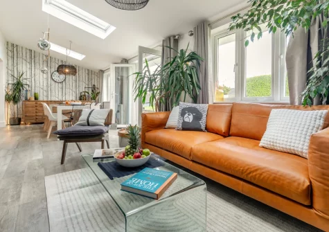 The cozy snug at Croft House, Mitchell