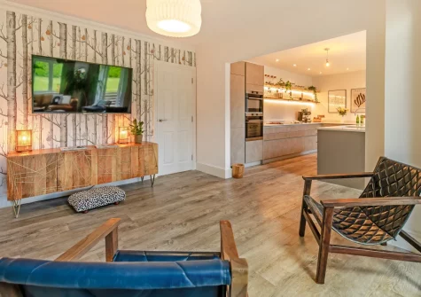 The cozy snug at Croft House, Mitchell