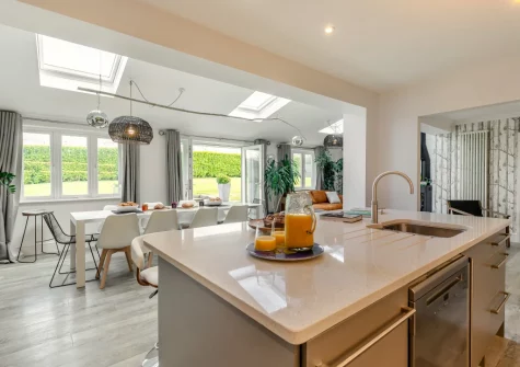 The kitchen & dining area at Croft House, Mitchell