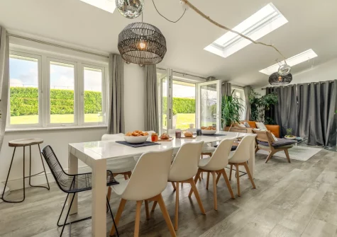 The dining area at Croft House, Mitchell