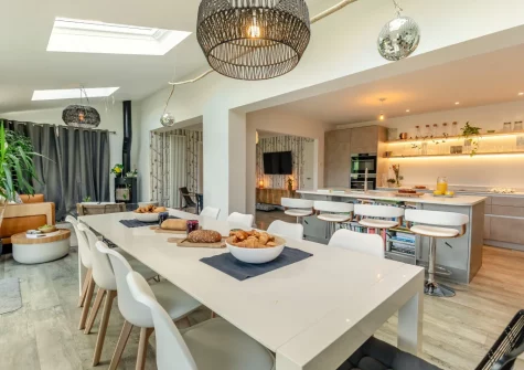 The dining area at Croft House, Mitchell