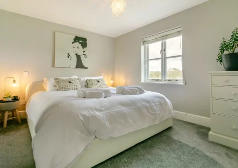 Bedroom #1 at Croft House, Mitchell