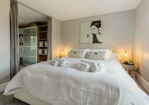 Bedroom #1 at Croft House, Mitchell