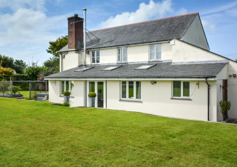 The large enclosed garde at Croft House, Mitchell