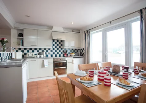 The dining area at Cromarty, Trebetherick