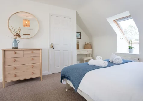 Bedroom #1 at Cromarty, Trebetherick