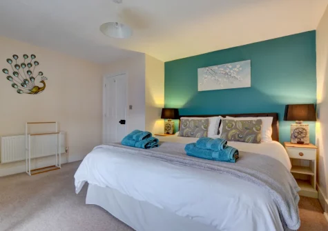 Bedroom #1 at Cross Farm Cottage, Braunton