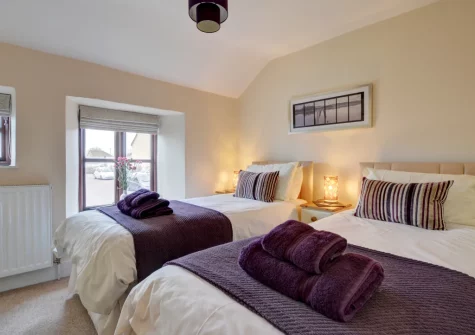 Bedroom #2 at Cross Farm Cottage, Braunton