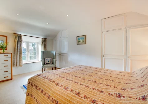 Bedroom #2 at Cross House, St Issey