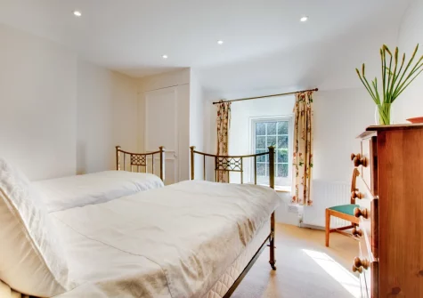 Bedroom #3 at Cross House, St Issey
