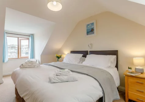 Bedroom #1 at Curnows, Portreath