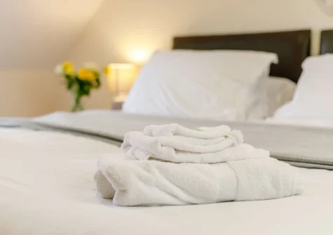 Bedroom #1 at Curnows, Portreath