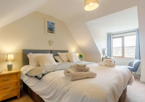 Bedroom #2 at Curnows, Portreath