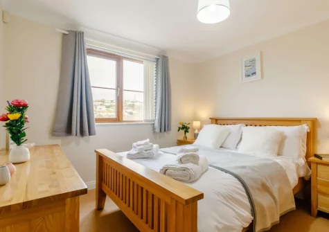 Bedroom #3 at Curnows, Portreath