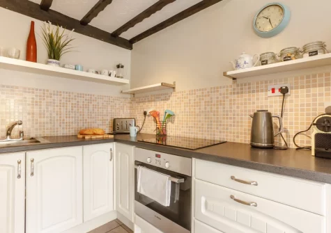 The kitchen at Dairy Cottage, Swimbridge