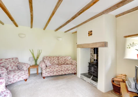 The living room at Daisy's Cottage, Fentonadle