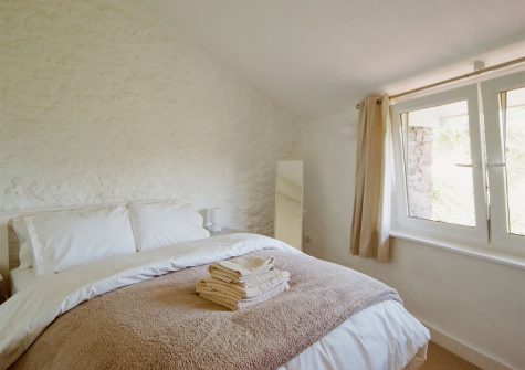 Bedroom #1 at Dandelion Cottage, Blagdon House Country Cottages, Blagdon