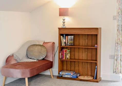 The living room at Deer Lodge, High Bickington