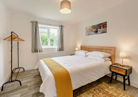 Bedroom #1 at Deer Lodge, High Bickington