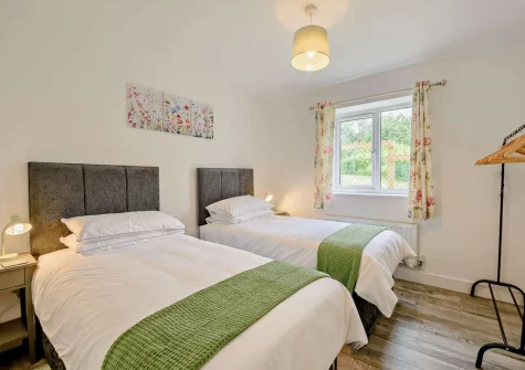 Bedroom #2 at Deer Lodge, High Bickington