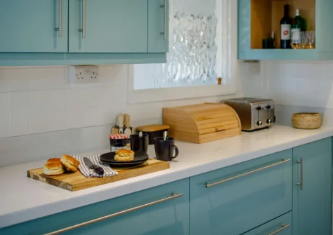 The kitchen at Dene Court, Trenance