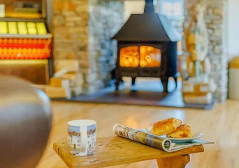 The living room at Devereux's, Littleham