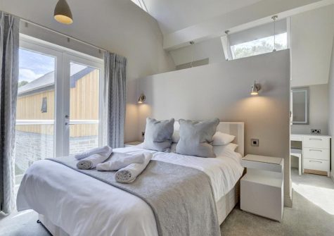 Bedroom #1 at Devon Priory, Goodleigh
