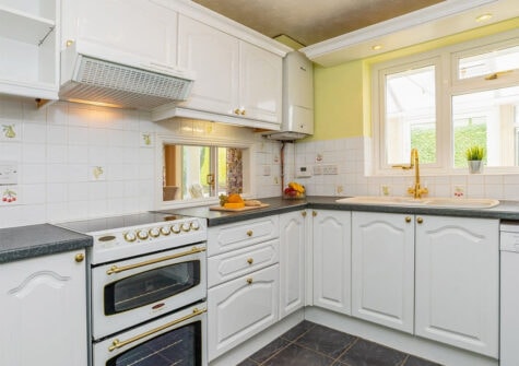 The kitchen at Devon Retreat, Paignton