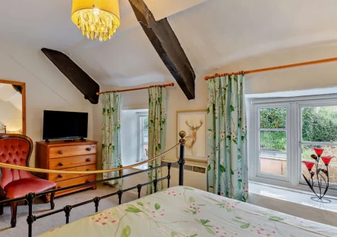 Bedroom #1 at Devon's Traphouse Cottage, Winkleigh