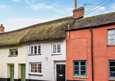 Devon's Traphouse Cottage is a traditional welcoming 400-year old thatched cottage in Winkleigh that's full of character