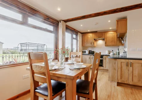 The kitchen & dining area at Dexter Barn, Launceston