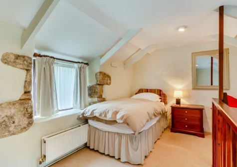 Bedroom #2 at Dingley Cottage, Porkellis
